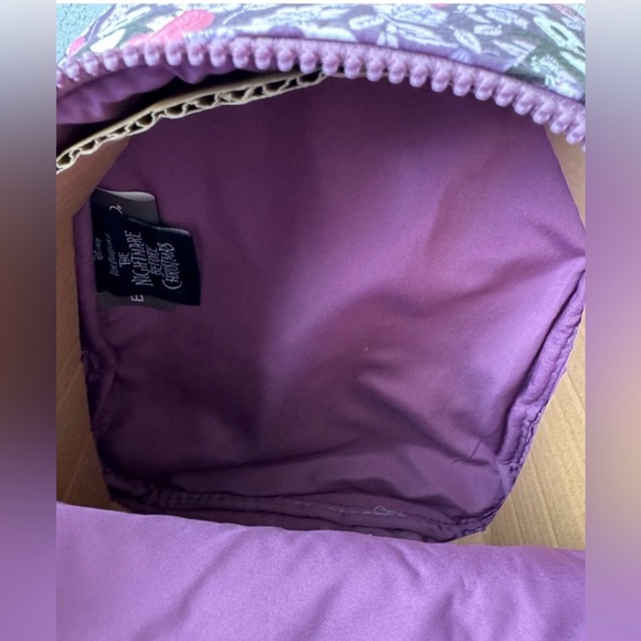 NWT Disney Nightmare Before Christmas Mini Backpack Bioworld Jack Sally Purple main image 2